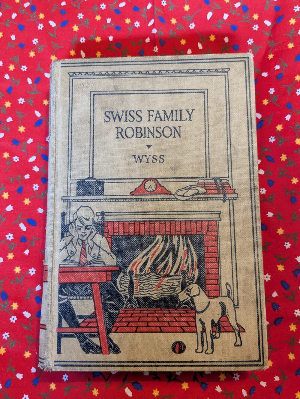 Swiss Family Robinson By Wyss Vintage Hardcover Book